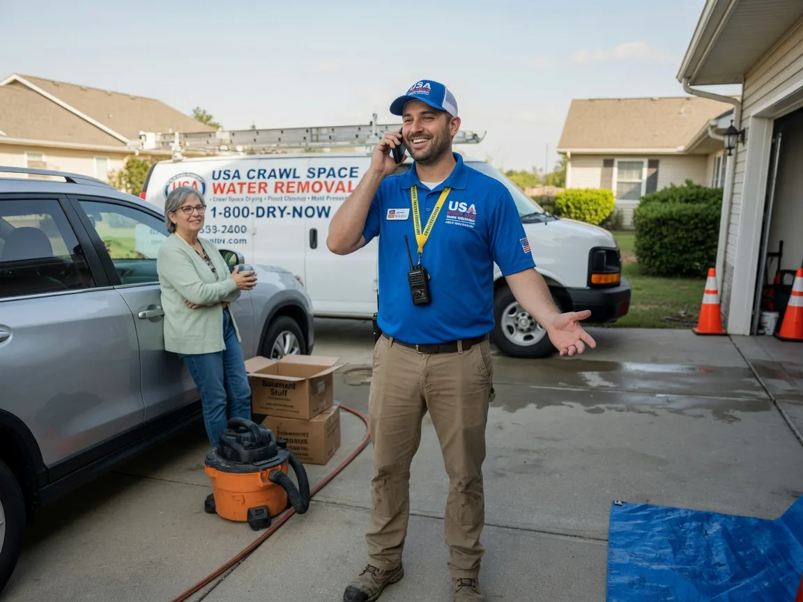 Crawl Space Water Removal Young, AZ FAQs